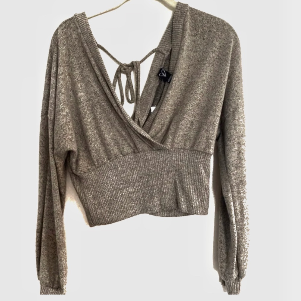 Taupe Windsor design sweater